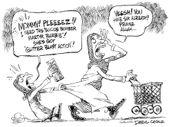 SUICIDE BOMBER BARBIE by Daryl Cagle