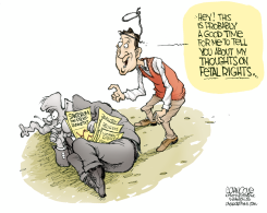 SANTORUM AND THE GOP  by John Cole