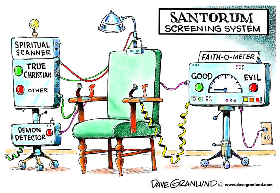 Santorum religion test