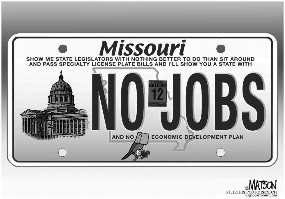  LOCAL MO-SHOW ME THE SPECIALTY LICENSE PLATES by RJ Matson