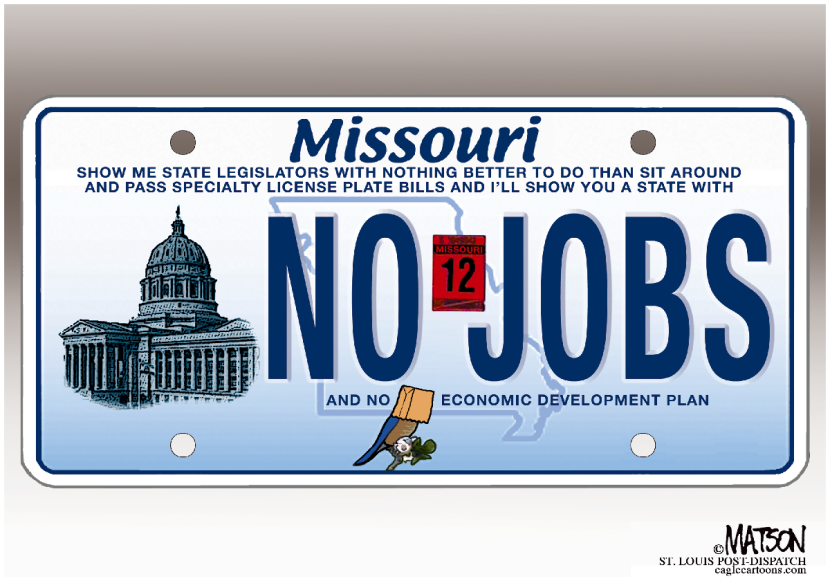 Local MO-Show Me The Specialty License Plates-COLOR