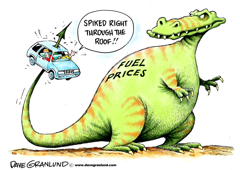 Fuel price spike