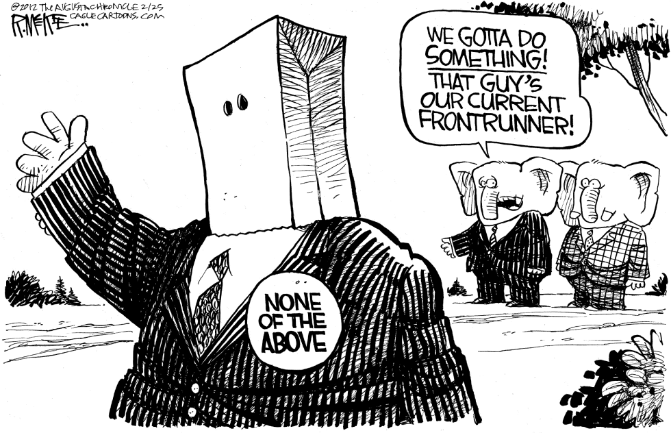 GOP None of the Above
