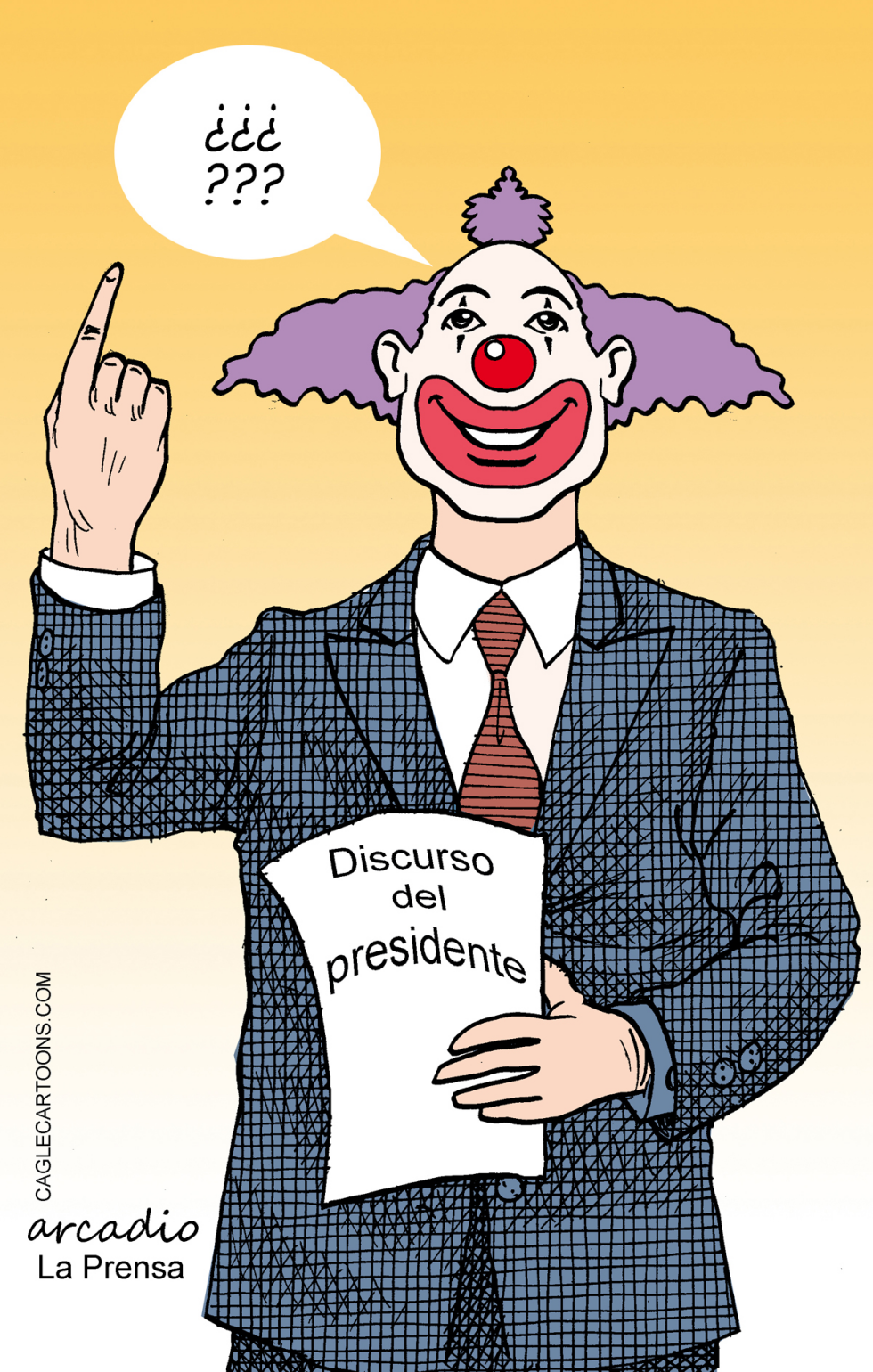 Payasos como presidentes nueva especie
