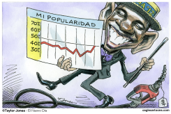 POPULARIDAD OBAMA -  by Taylor Jones