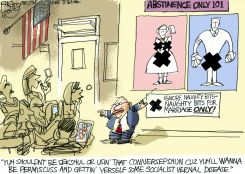 ABSTINENCE ONLY SEX ED  by Pat Bagley