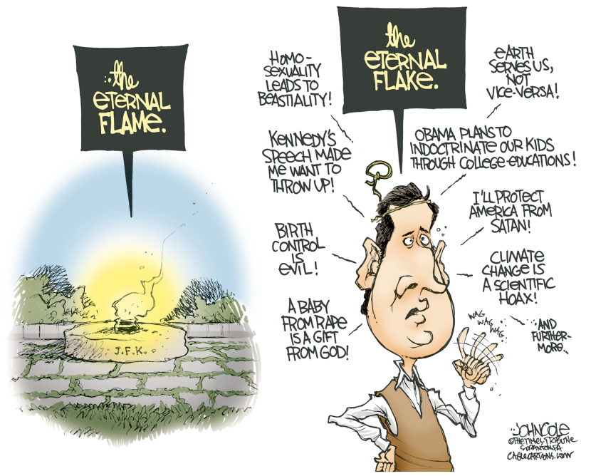 Santorum and Kennedy COLOR