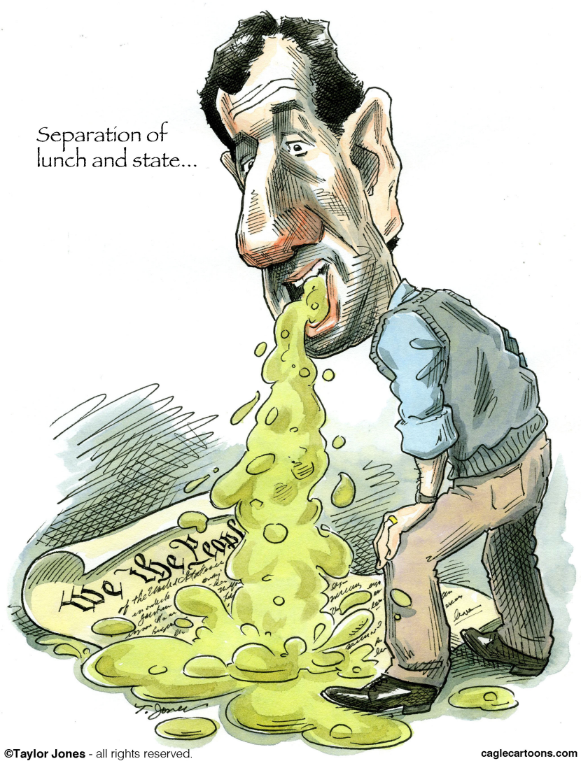 Santorum on the Constitution - COLOR