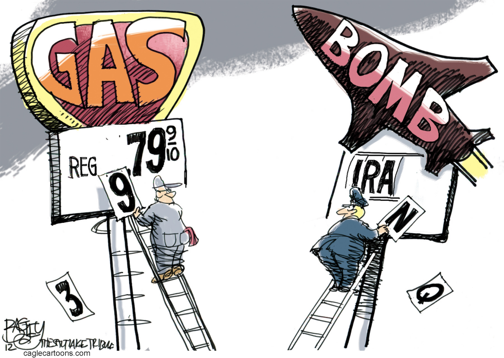  GAS WAR by Pat Bagley