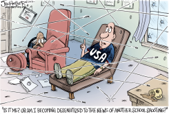 SCHOOL SHOOTING by Joe Heller