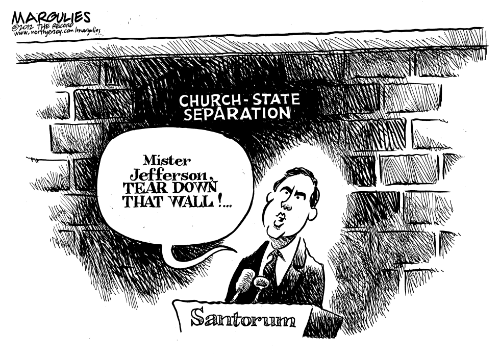 Santorum church state separation