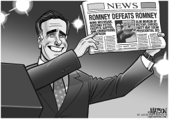 ROMNEY DEFEATS ROMNEY by R.J. Matson