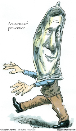 SANTORUM MARCHES ON -  by Taylor Jones