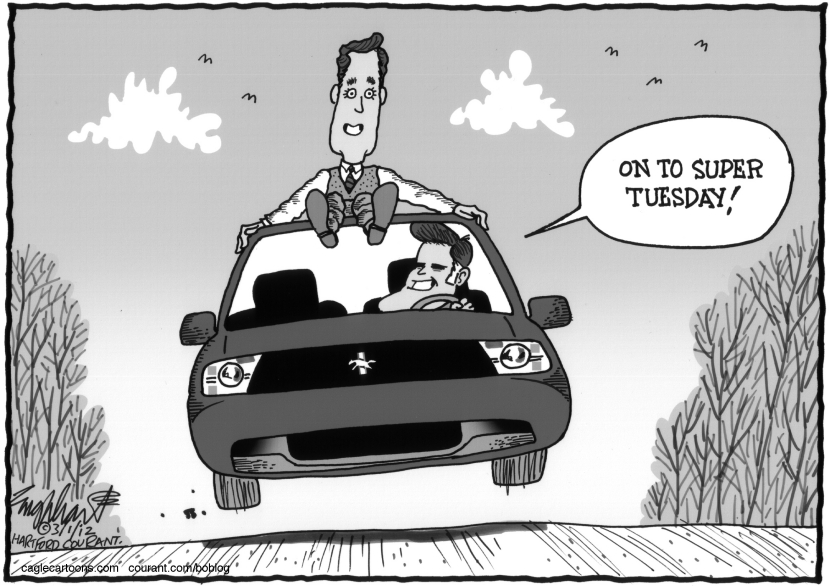 Mitt Romney, Rick Santorum