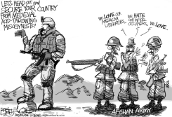 AFGHAN ARMY FAIL by Pat Bagley