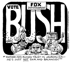 FAIR AND BALANCED by Sandy Huffaker