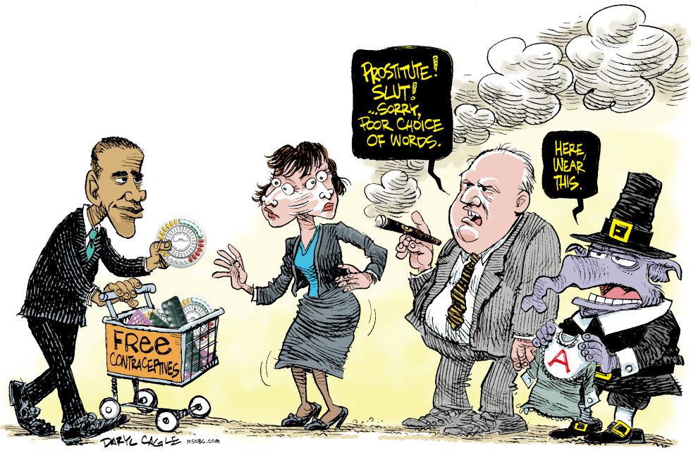 Rush Limbaugh Poor Choice of Words COLOR