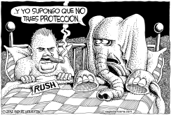 RUSH SIN PROTECCION by Monte Wolverton