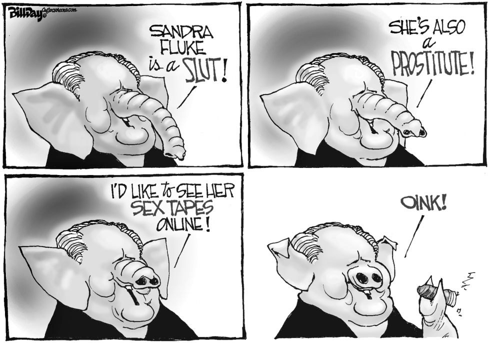  RUSH LIMBAUGH by Bill Day