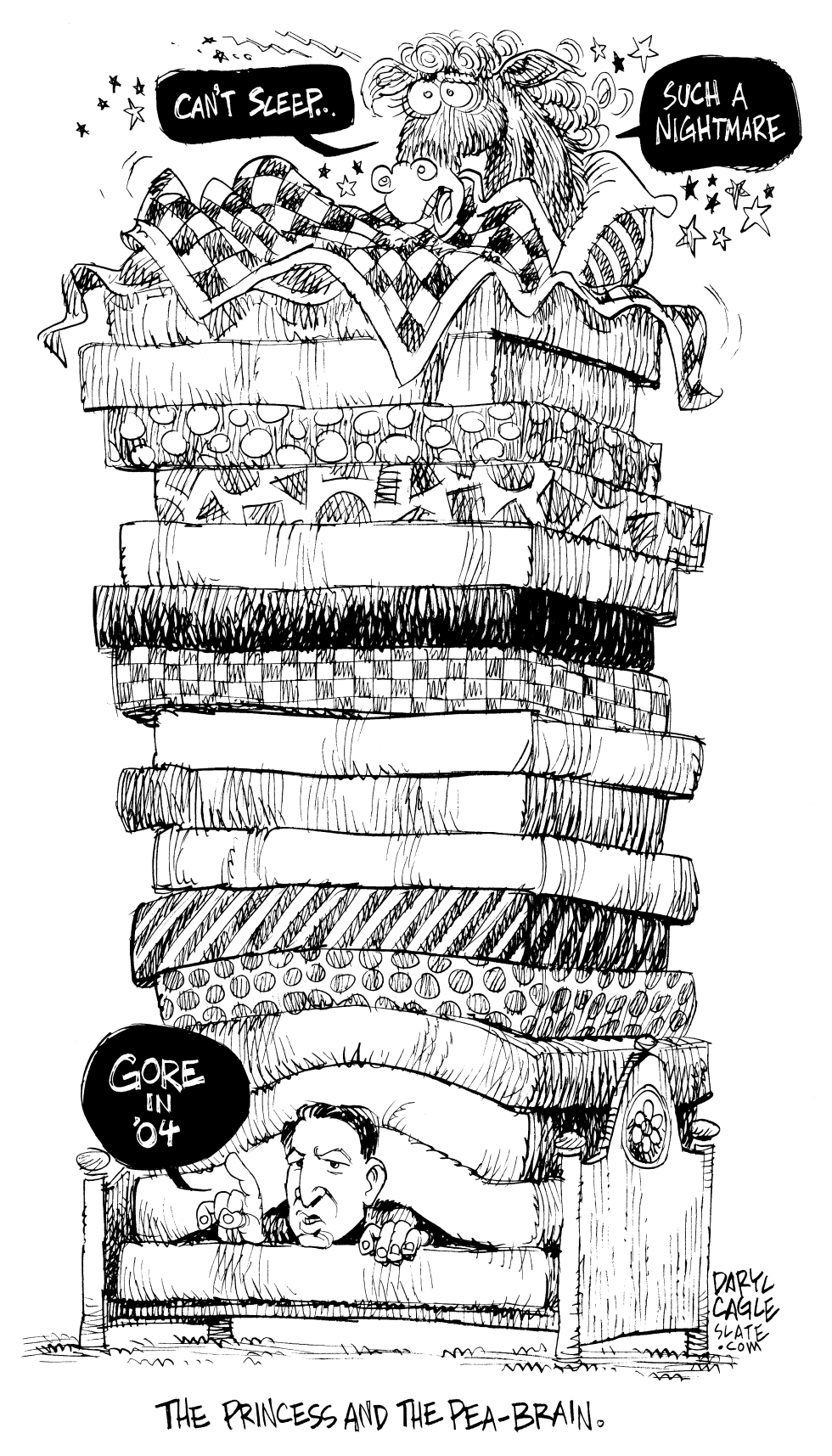 Princess and the Pea Brain