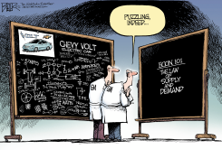 VOLT PROBLEMS  by Nate Beeler