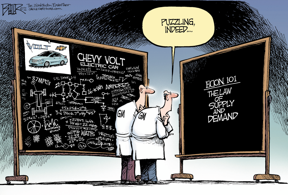  VOLT PROBLEMS by Nate Beeler