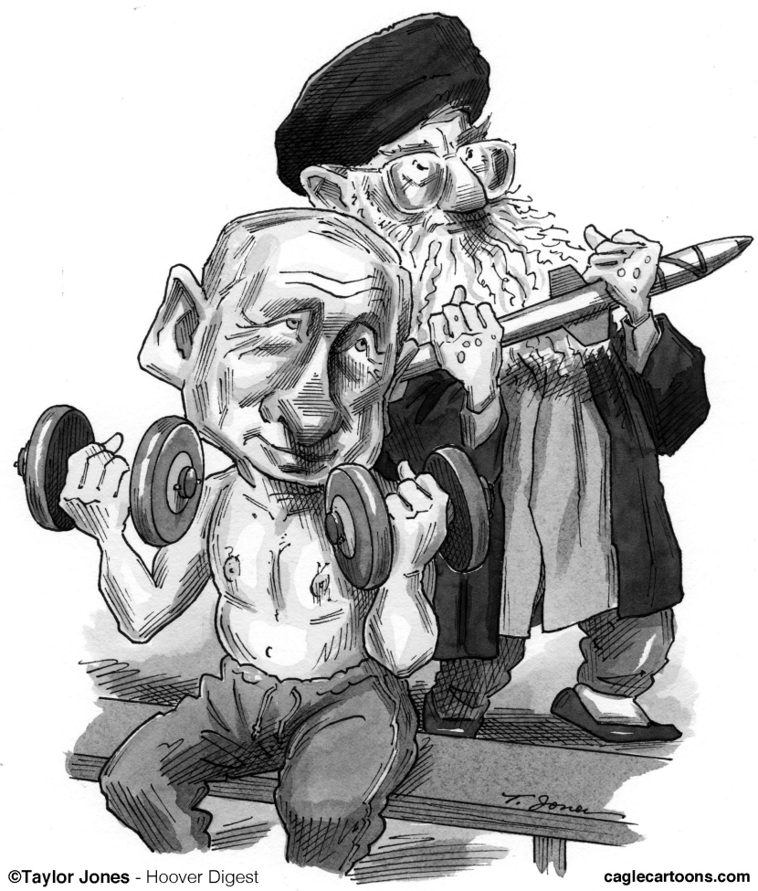 Putin and Khamenei pump iron