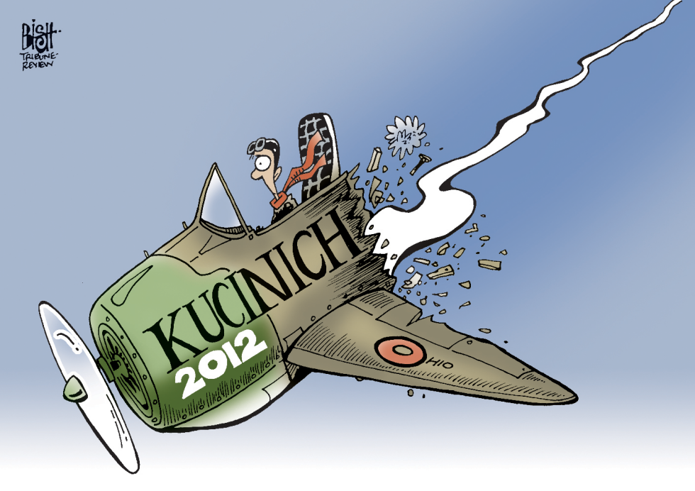 KUCINICH GOES DOWN, COLOR