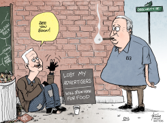 LIMBAUGH ADVERTISERS by Rob Tornoe