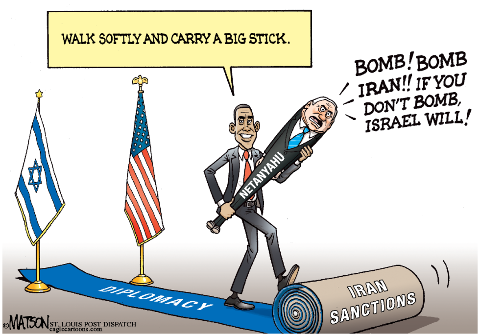 WALK SOFTLY AND CARRY A BIG STICK- by R.J. Matson