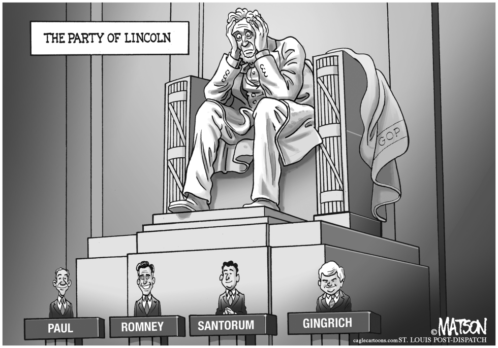  THE PARTY OF LINCOLN by RJ Matson