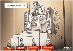 THE PARTY OF LINCOLN by R.J. Matson