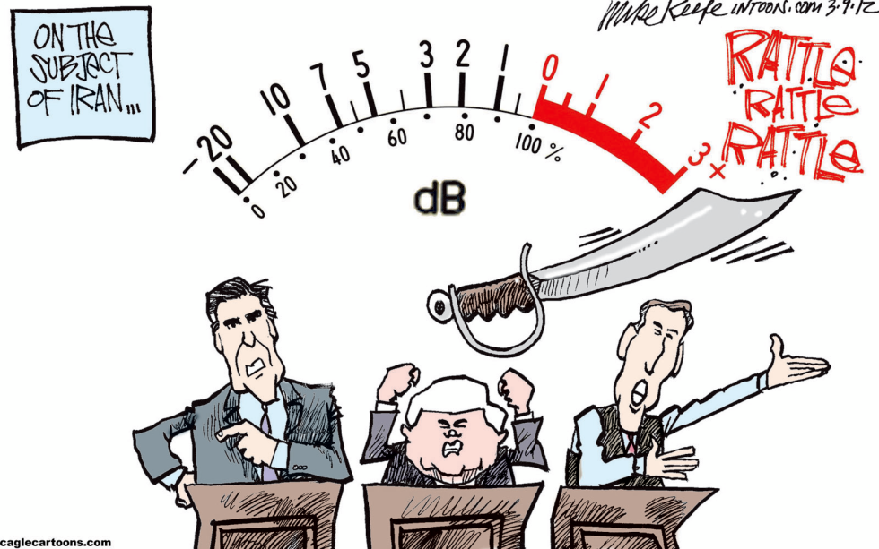 GOP Candidates on Iran COLOR
