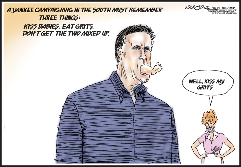 Romney in the South