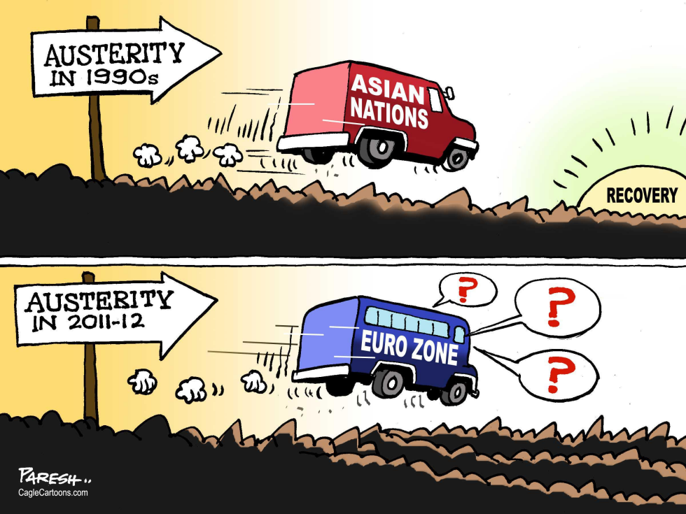  AUSTERITY, THEN  AND NOW by Paresh Nath