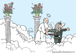 THE ARRIVAL OF ARAFAT by Arcadio Esquivel