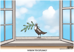 WINDOW FOR DIPLOMACY WITH IRAN by R.J. Matson