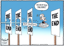 RON PAUL  by Bob Englehart