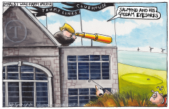 DONALD TRUMPS SCOTTISH WIND FARM HELL by Iain Green