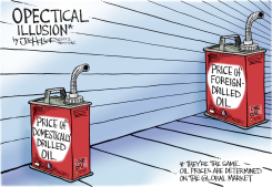 OPTICAL ILLUSION by Joe Heller