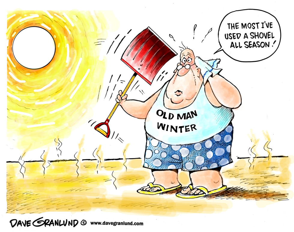 Winter warm temps