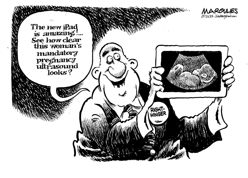 Mandatory ultrasounds for women