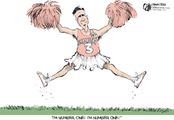 ROMNEY NUMBER ONE CMYK by Cam Cardow