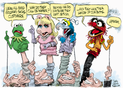 GOLDMAN SACHS MUPPETS  by Daryl Cagle