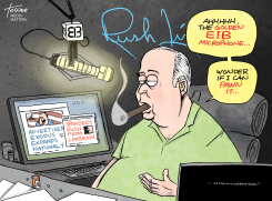 LIMBAUGH ADVERTISERS by Rob Tornoe