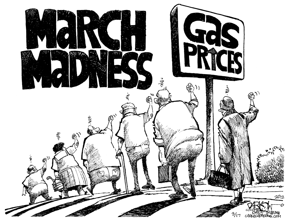 Gas Prices Cause Madness