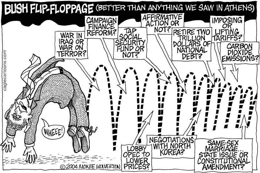 Bush Flip-floppage