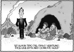 RICK SANTORUM by Bob Englehart