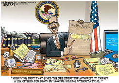 AUTHORITY TO TARGET ENEMY COMBATANT US CITIZEN by R.J. Matson