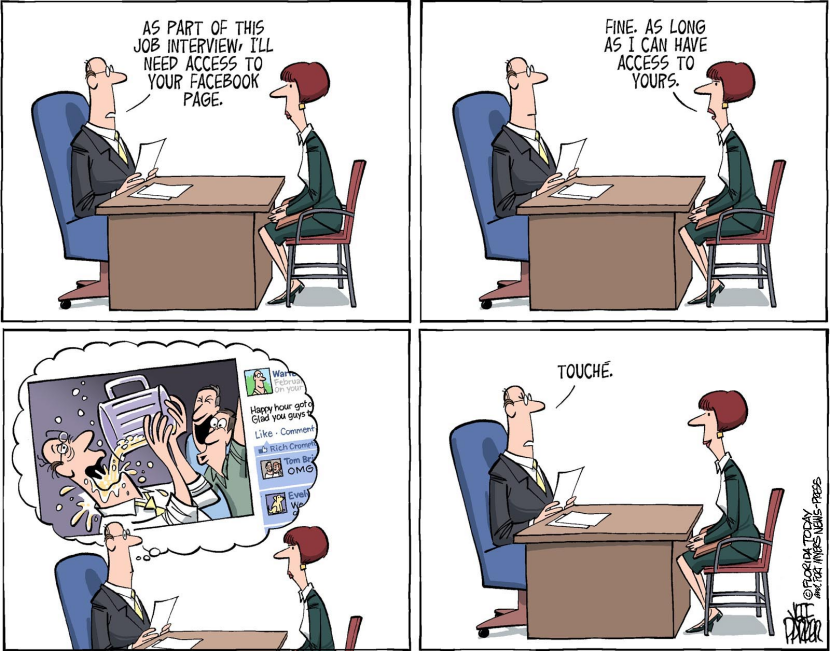 Employer Access To Social Network COLOR